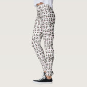 Grappige Panda Beer Doodle Leggings (Links)