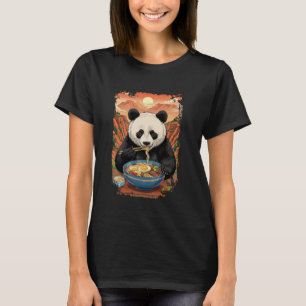 Grappige panda die ramennoedels eet Grand Canyon N T-shirt
