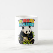 Grappige Panda Dieet Uitdaging Koffiemok (Center)