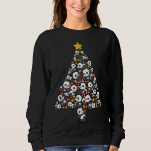 Grappige Panda Kerstboom Aziatische Beer KerstmisK Trui