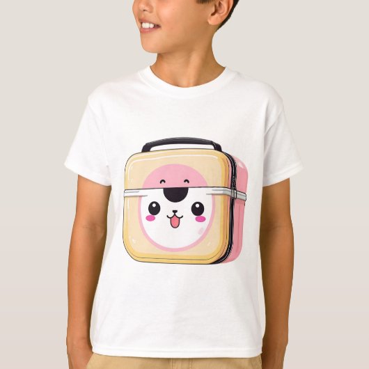 Grappige Panda Love koffer T-shirt (Voorkant)