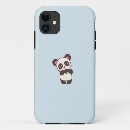 Grappige Panda, Panda Liefhebber, Cadeau voor Haar Case-Mate iPhone Case (Achterkant)