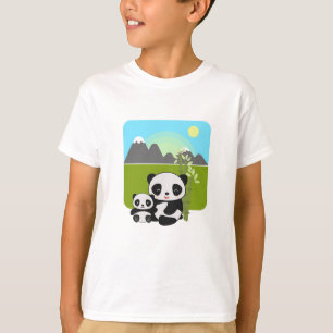 Grappige Panda T-shirt