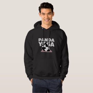 Grappige panda yoga hoodie