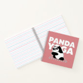 Grappige panda yoga notitieboek (Binnen)