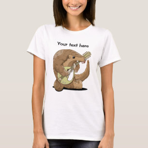 Grappige pangolin t-shirt