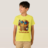 Grappige pannenkoek kind tekst toevoegen t-shirt (Voorkant volledig)