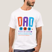 Grappige papa belasting mok – Vaderdag T-shirt (Voorkant)