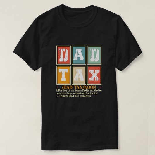 Grappige papa belasting mok – Vaderdag T-shirt (Design voorkant)
