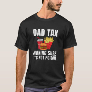 Grappige papa belasting zorgen ervoor dat het niet t-shirt