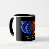 Grappige papa-elementen mok – Meester van de eleme (Voorkant links)