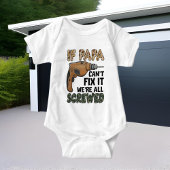 grappige Papa fix woordkunst Romper