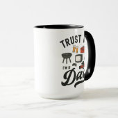 Grappige papa grap cadeau voor Vaderdag Mannen Sar Mok (Voorkant rechts)