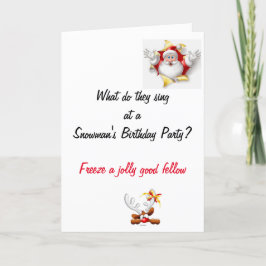 Grappige papa grap kerstkaart kaart