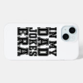 Grappige papa grapt tijdperk - Grappige Vaderdag Case-Mate iPhone Case (Achterkant (horizontaal))