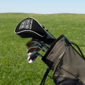 Grappige papa grapt vaders dag cadeau voor papa golfheadcover (Insitu)