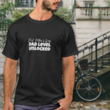 Grappige papa ironische slogan voor eerste vaderda