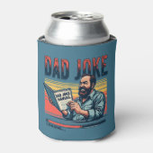 Grappige papa Joke Retro Humor esthetiek Blikjeskoeler (Blikje Voorkant)