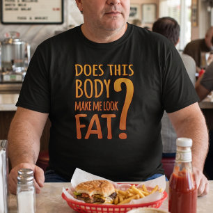Grappige papa-lichaam dieet humor - Overgewicht fo T-shirt