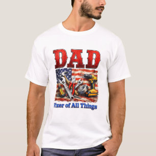Grappige Papa Reparateur Van Alle Dingen T-shirt