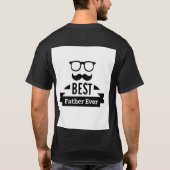 Grappige Papa T-shirt (Achterkant)