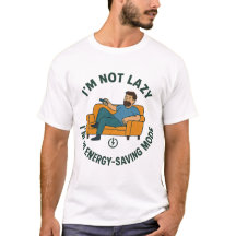 Grappige papa T-shirt energiebesparende modus