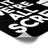 Grappige papa t Shirten als ik het niet kan repare Poster (Hoek)