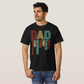 Grappige papa titels T-shirt (Voorkant volledig)