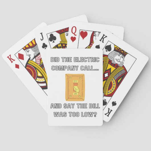 Grappige papa-uitspraken pokerkaarten (Achterkant)