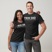 Grappige papa van tweeling tweeling t-shirt (Unisex)