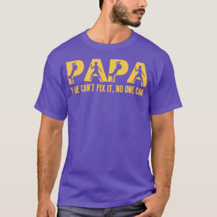 Grappige Papa Verjaardag 4 T-shirt