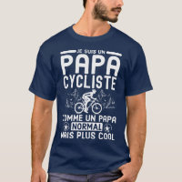 Grappige Papa wielrenner