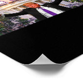 Grappige papa's huis Trump 2024 Stand met Trump Gi Poster (Hoek)