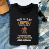 Grappige papaw, opa, grootvader,  t-shirt