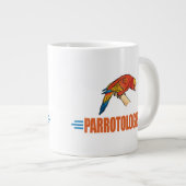 Grappige Papegaaienliefhebber Grote Koffiekop (Voorkant rechts)