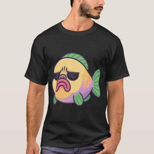 Grappige Papegaaivis Meme T-shirt (Voorkant)