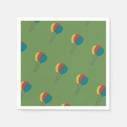 Grappige papieren servetten voor uw feest! (Voorkant)