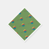 Grappige papieren servetten voor uw feest! (Hoek)