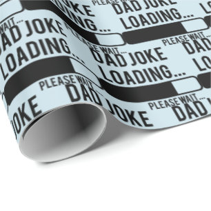 grappige paplaveslam die woordkunst laadt cadeaupapier