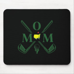 Grappige Par Moeder Golf Overeenkomende Golfsiteer Muismat