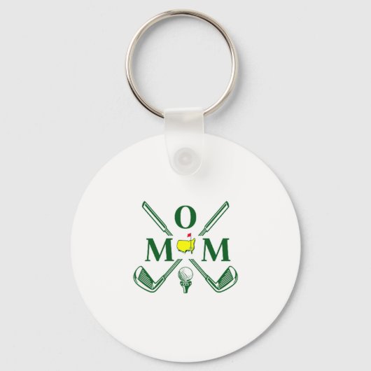 Grappige Par Moeder Golf Overeenkomstige Golf Quot Sleutelhanger (Voorkant)