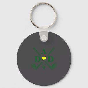 Grappige Par Vader Golf Bijpassende Golf Quote Fee Sleutelhanger