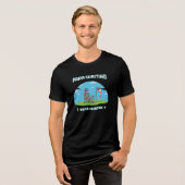 Grappige Paragliding Para-Wachten Wereldkampioen P Tri-Blend Shirt (Voorkant volledig)
