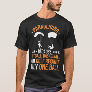 Grappige Paragliding Skydiving Liefhebbers Paragli T-shirt