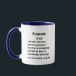 Grappige Paramedic Definition geschenken voor mann Mok<br><div class="desc">Ontdek een verscheidenheid aan doordachte geschenken voor paramedici, geschikt voor zowel mannen als vrouwen. Van grappige en creatieve cadeau-ideeën tot praktische items, deze selecties vieren de moed en toewijding van degenen in paramedische banen. Ideaal voor feestdagen, verjaardagen of elke gelegenheid om de essentiële bijdragen van paramedici te eren en te...</div>