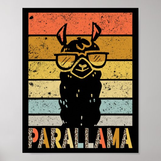 Grappige Paraprofessionele Leraar Para Speciaal On Poster (Voorkant)