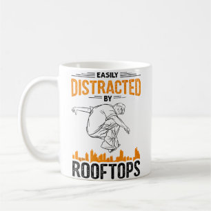 Grappige Parkour Hindernisbaan Ontwerp Voor Parkou Koffiemok
