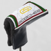 Grappige parodie nep designer merk goochee golfheadcover (3/4 voorkant)