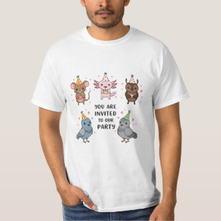 Grappige partij afwijzing citaat sarcastische Humo T-shirt