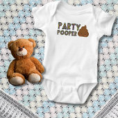 Grappige Party Pooper Romper